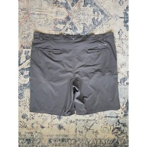 Columbia PFG Mens Size 46 10" Inseam Dark Gray Grander Marlin II Offshore Shorts